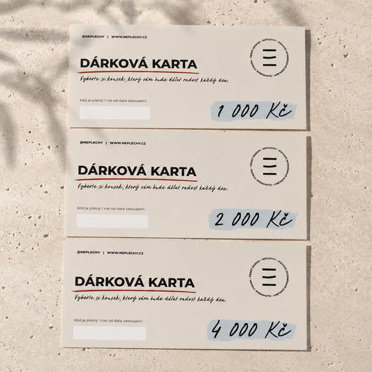 Dárková karta NEPLECHY